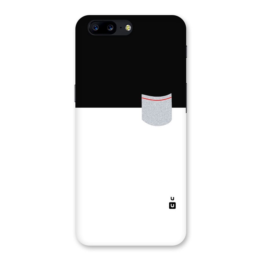 Cute Pocket Simple Back Case for OnePlus 5