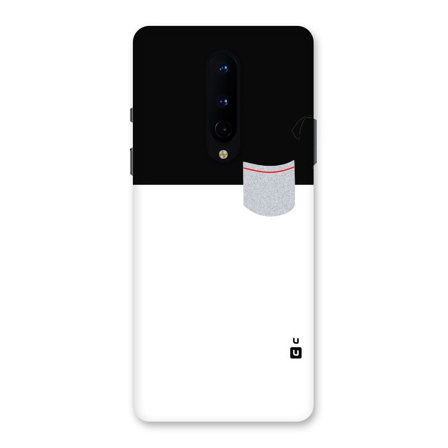 Cute Pocket Simple Back Case for OnePlus 8