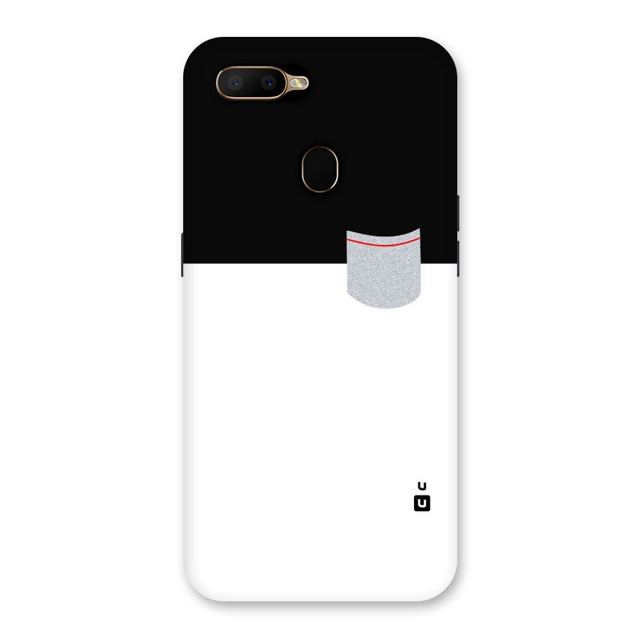 Cute Pocket Simple Back Case for Oppo A5s