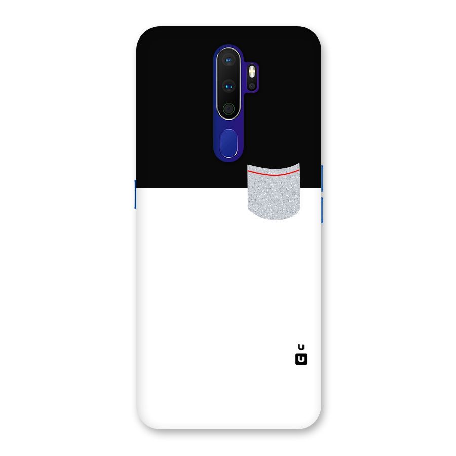 Cute Pocket Simple Back Case for Oppo A9 (2020)