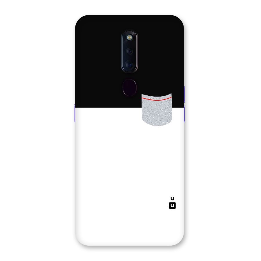 Cute Pocket Simple Back Case for Oppo F11 Pro