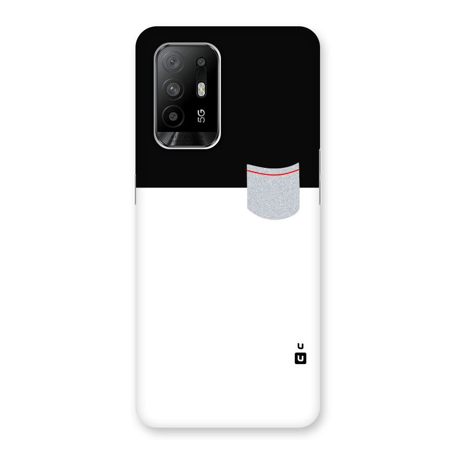 Cute Pocket Simple Back Case for Oppo F19 Pro Plus 5G