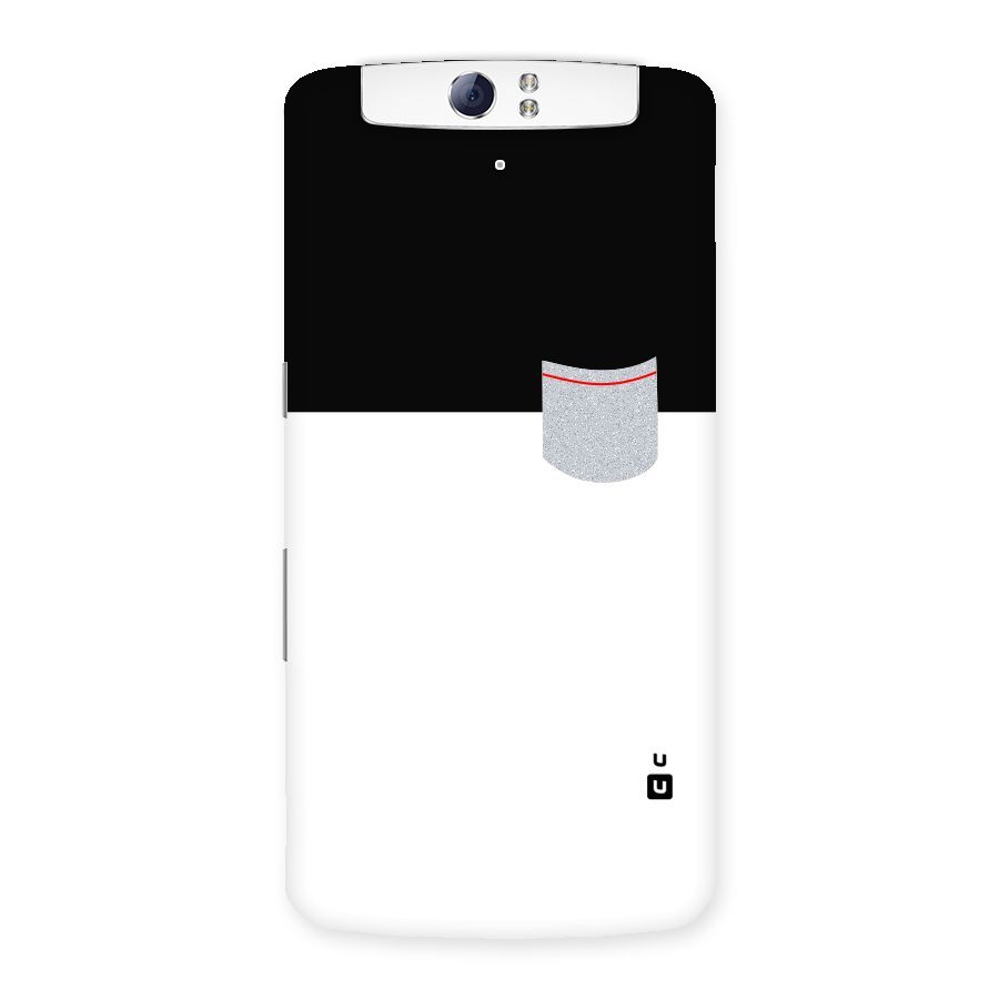 Cute Pocket Simple Back Case for Oppo N1