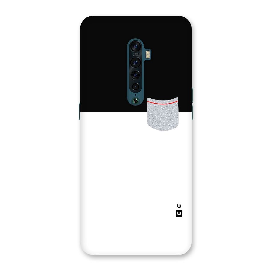 Cute Pocket Simple Back Case for Oppo Reno2
