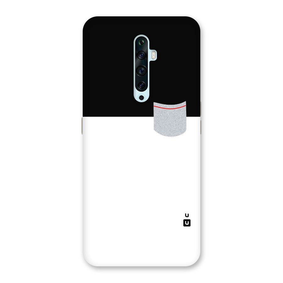 Cute Pocket Simple Back Case for Oppo Reno2 Z