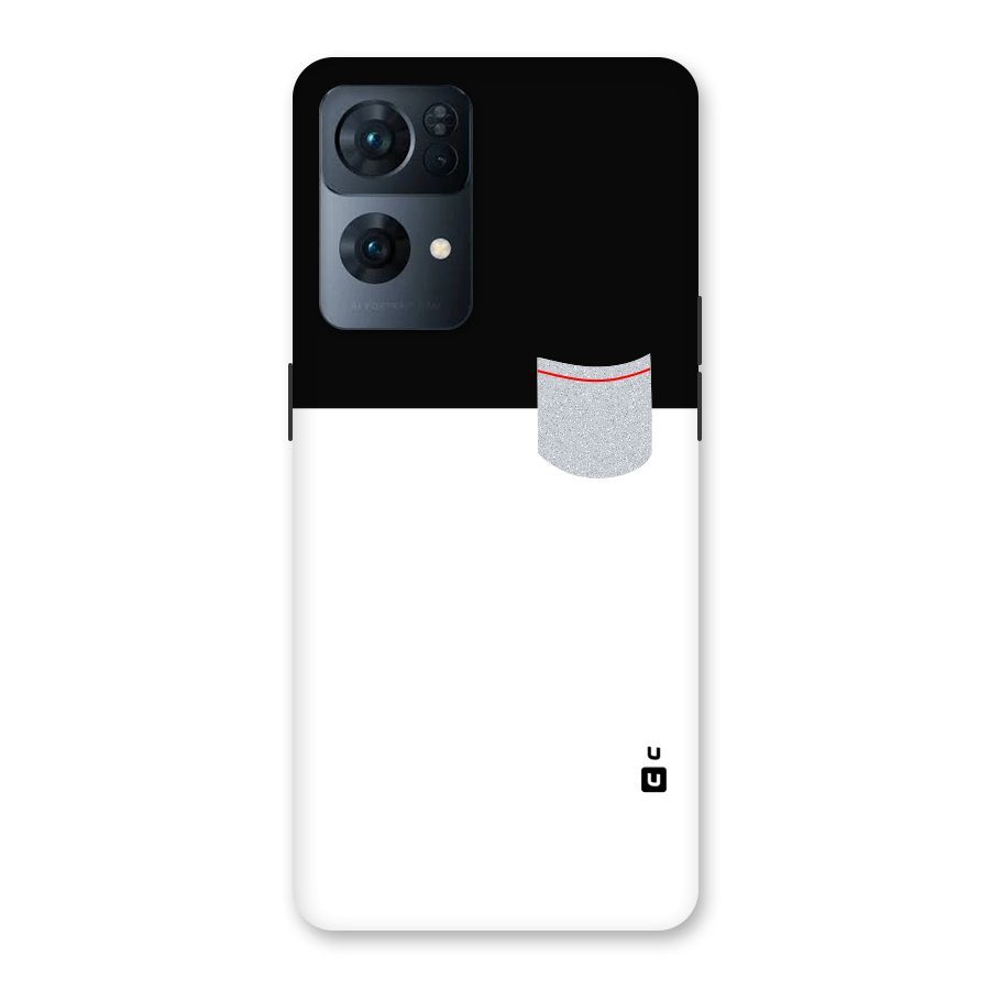 Cute Pocket Simple Back Case for Oppo Reno7 Pro 5G