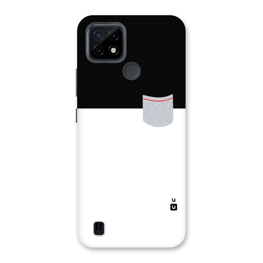 Cute Pocket Simple Back Case for Realme C21