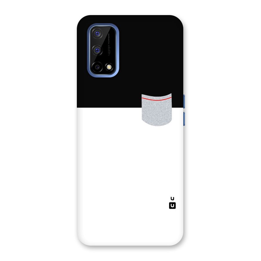 Cute Pocket Simple Back Case for Realme Narzo 30 Pro
