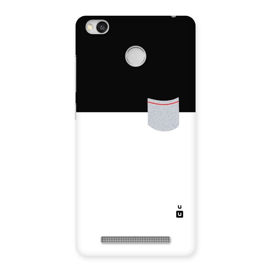 Cute Pocket Simple Back Case for Redmi 3S Prime