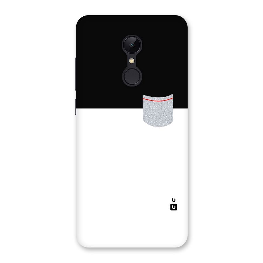 Cute Pocket Simple Back Case for Redmi 5
