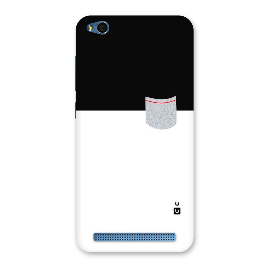 Cute Pocket Simple Back Case for Redmi 5A