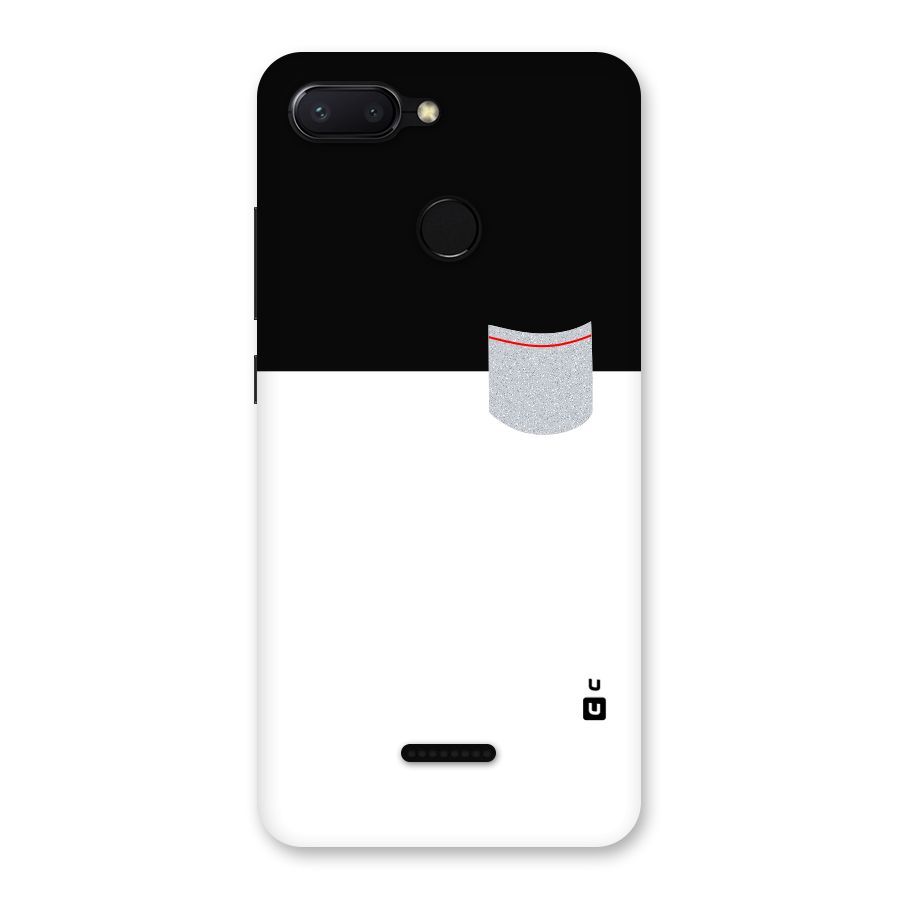 Cute Pocket Simple Back Case for Redmi 6