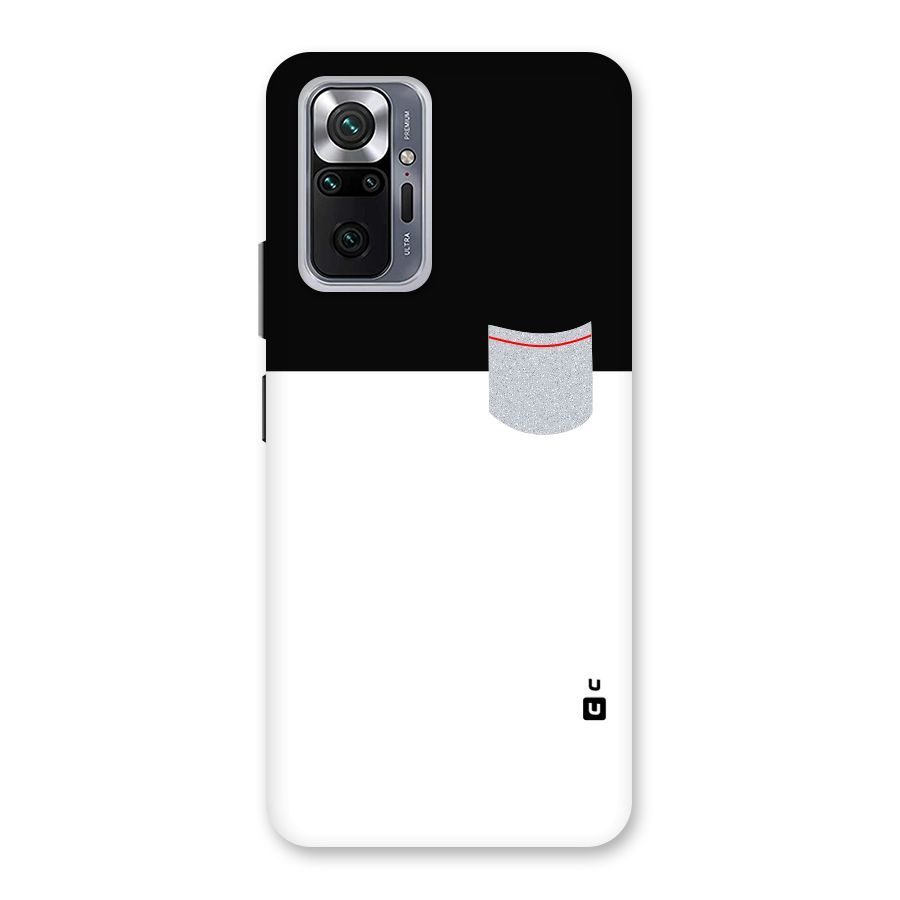 Cute Pocket Simple Back Case for Redmi Note 10 Pro Max