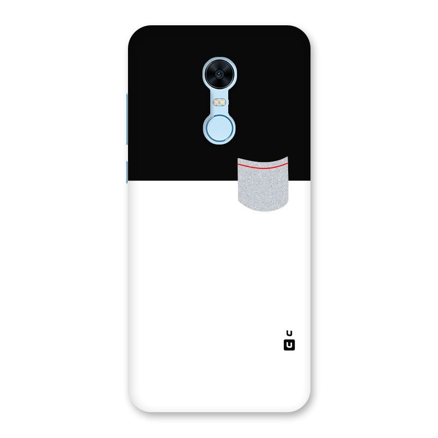 Cute Pocket Simple Back Case for Redmi Note 5