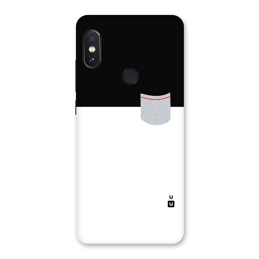 Cute Pocket Simple Back Case for Redmi Note 5 Pro