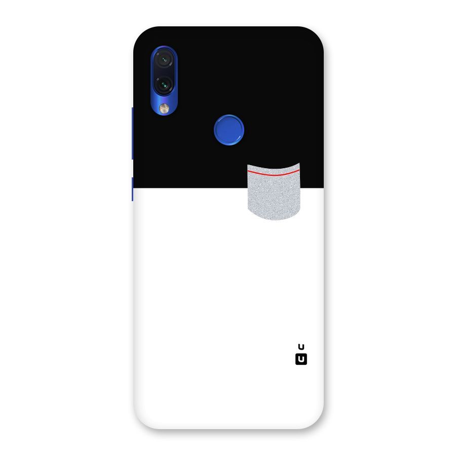 Cute Pocket Simple Back Case for Redmi Note 7
