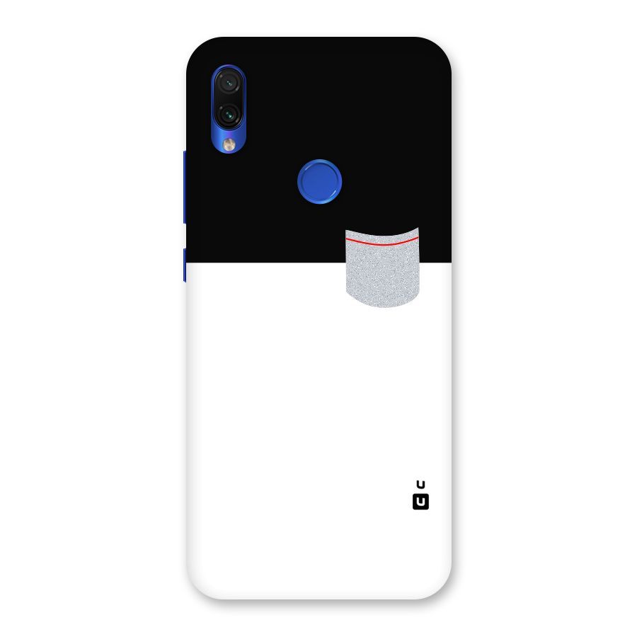 Cute Pocket Simple Back Case for Redmi Note 7S