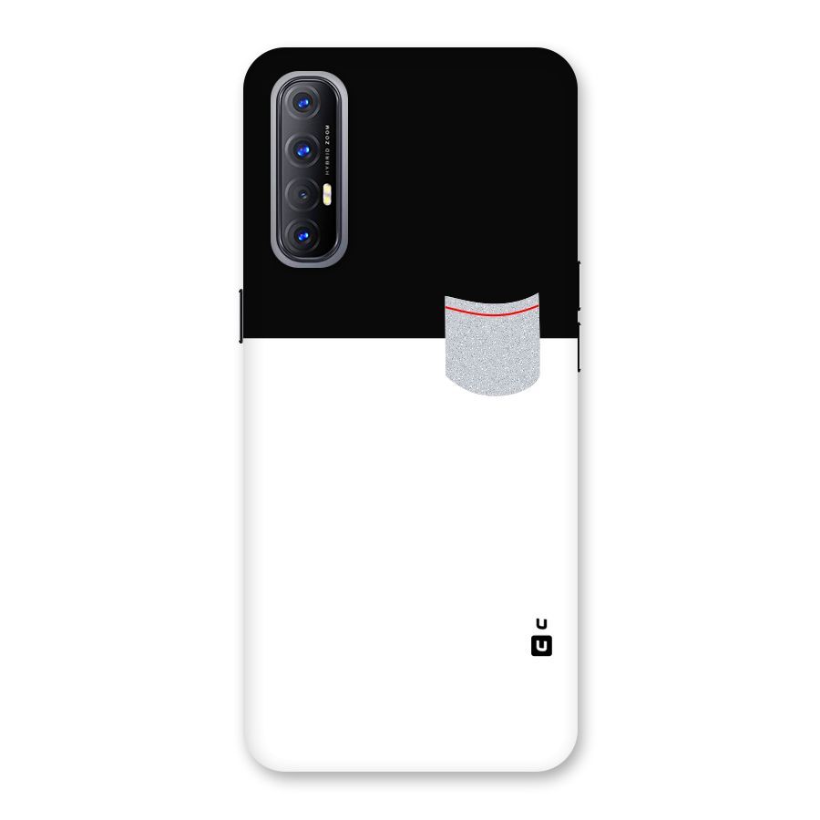 Cute Pocket Simple Back Case for Reno3 Pro