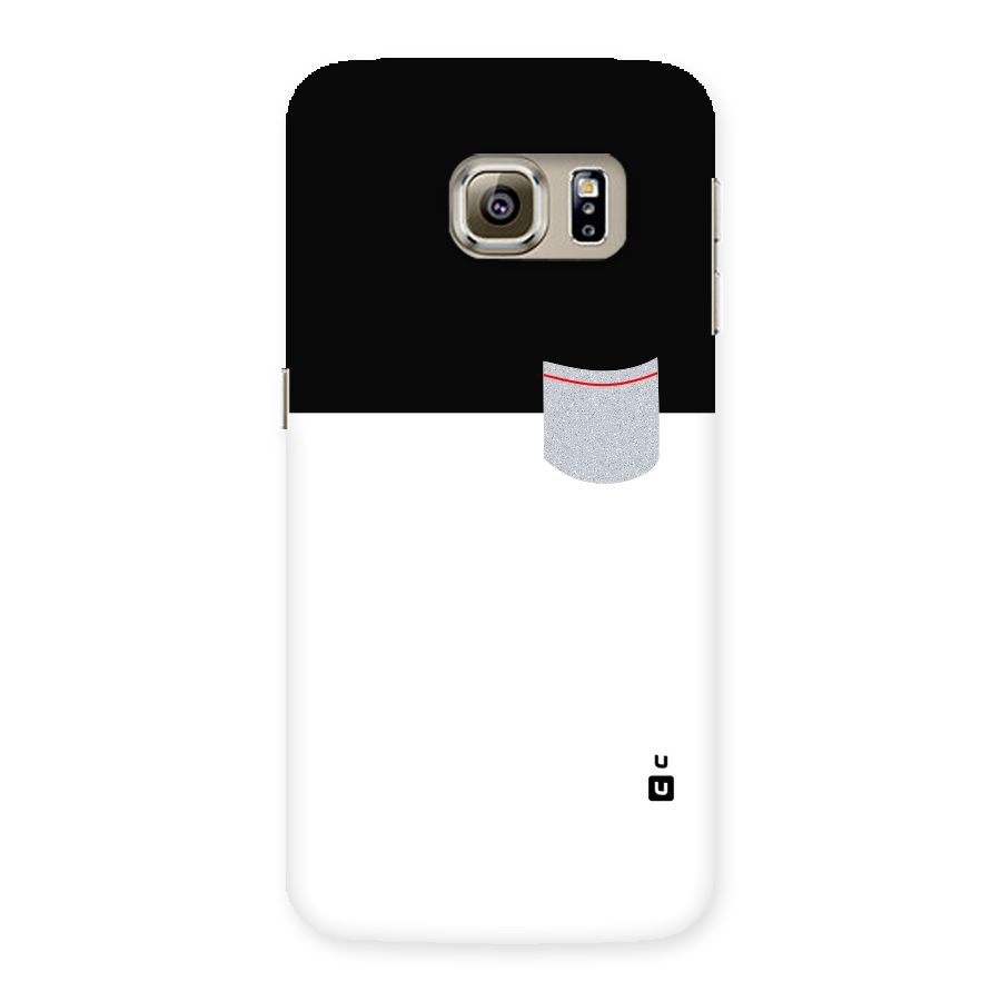 Cute Pocket Simple Back Case for Samsung Galaxy S6 Edge