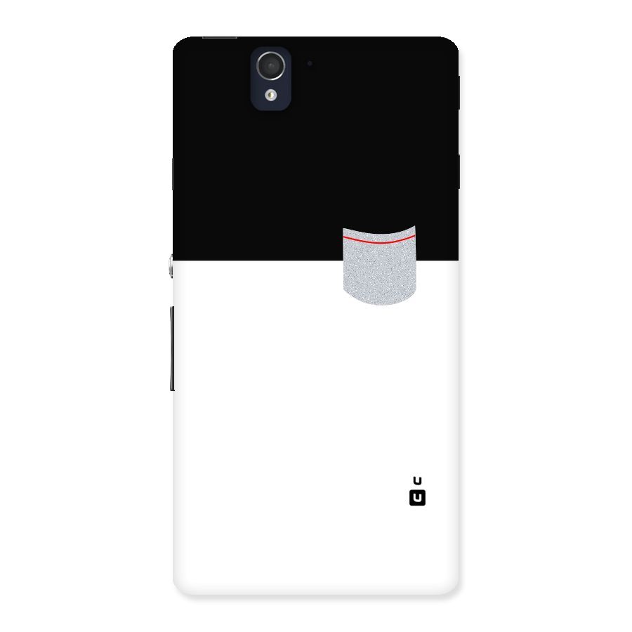 Cute Pocket Simple Back Case for Sony Xperia Z