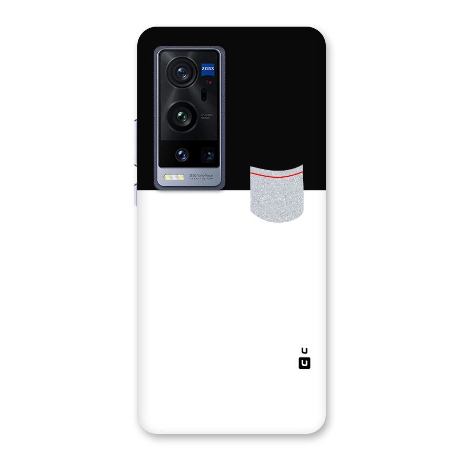 Cute Pocket Simple Back Case for Vivo X60 Pro Plus