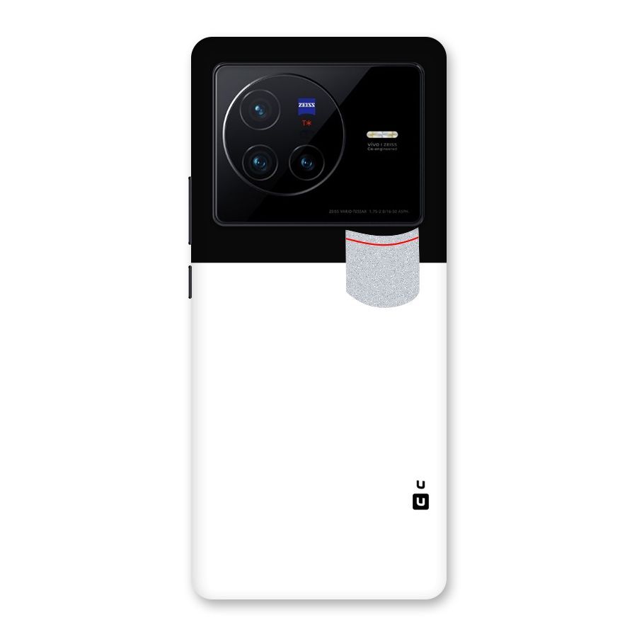 Cute Pocket Simple Back Case for Vivo X80
