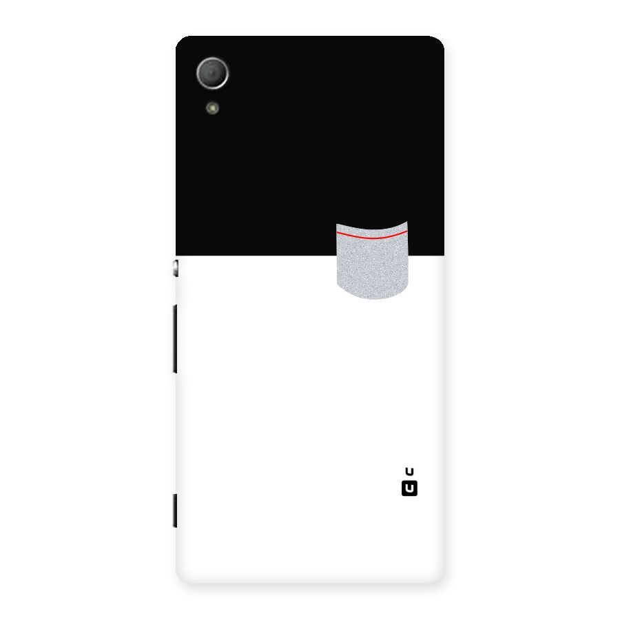 Cute Pocket Simple Back Case for Xperia Z4