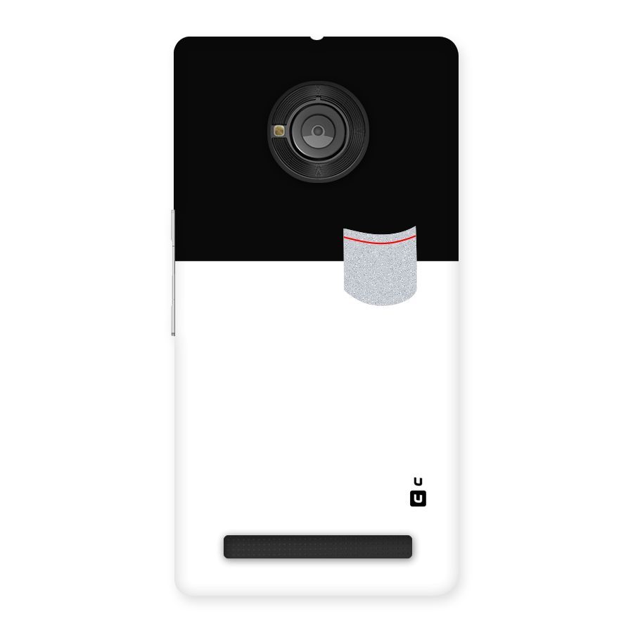 Cute Pocket Simple Back Case for Yu Yuphoria