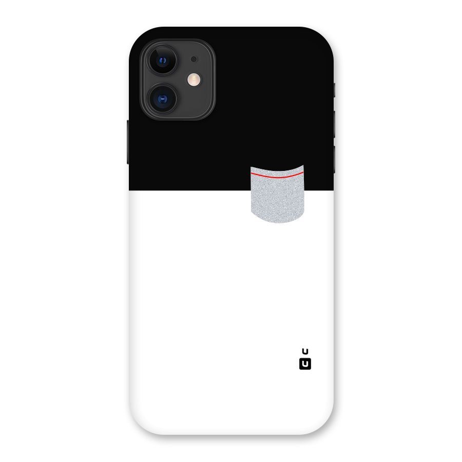 Cute Pocket Simple Back Case for iPhone 11