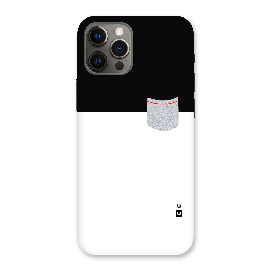 Cute Pocket Simple Back Case for iPhone 12 Pro Max