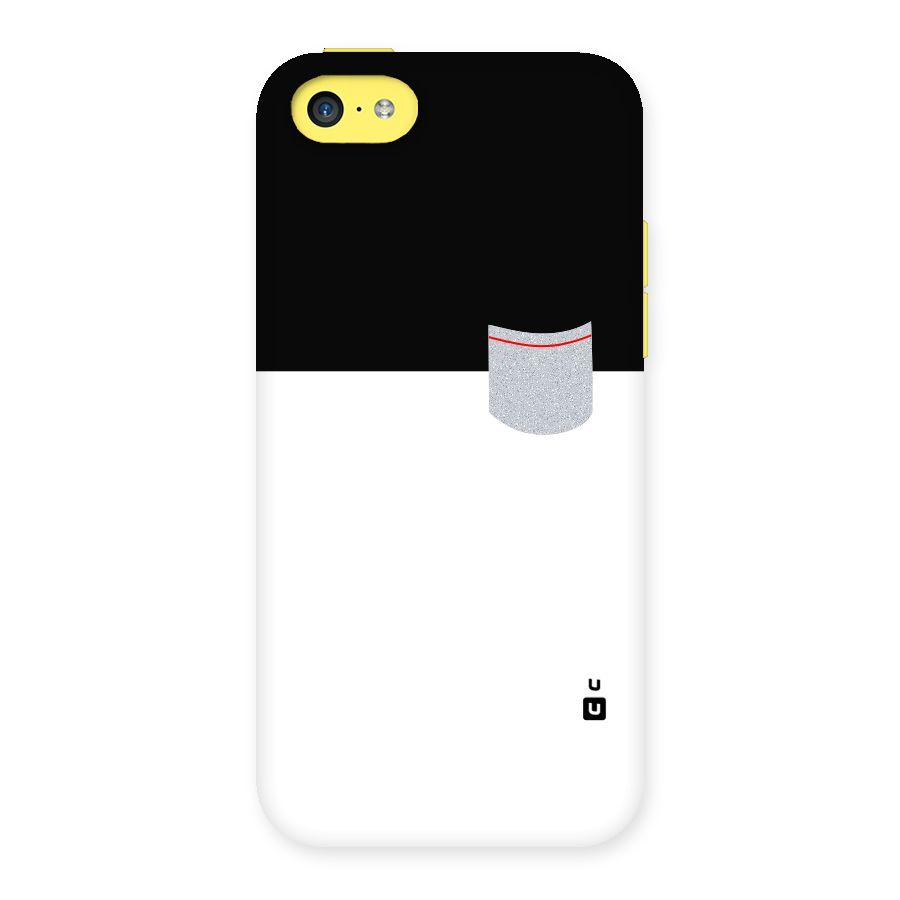 Cute Pocket Simple Back Case for iPhone 5C
