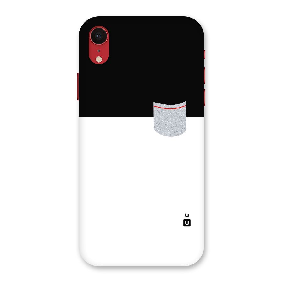 Cute Pocket Simple Back Case for iPhone XR