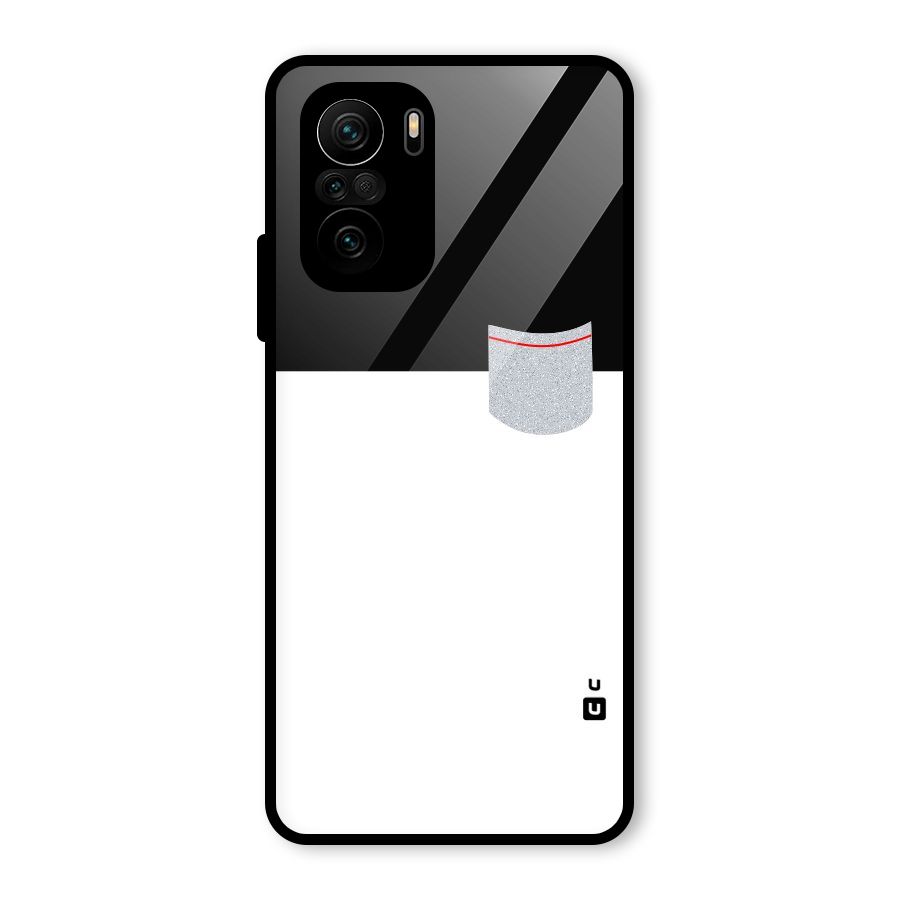 Cute Pocket Simple Glass Back Case for Mi 11x