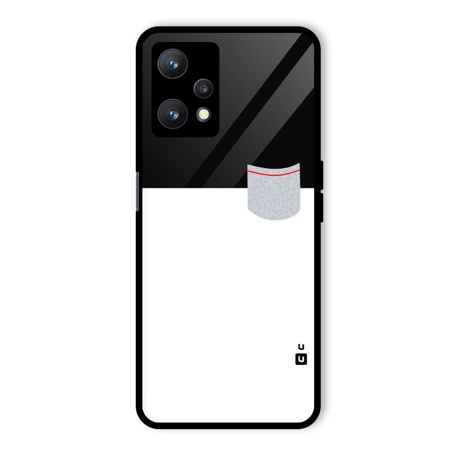 Cute Pocket Simple Glass Back Case for Realme 9 Pro 5G