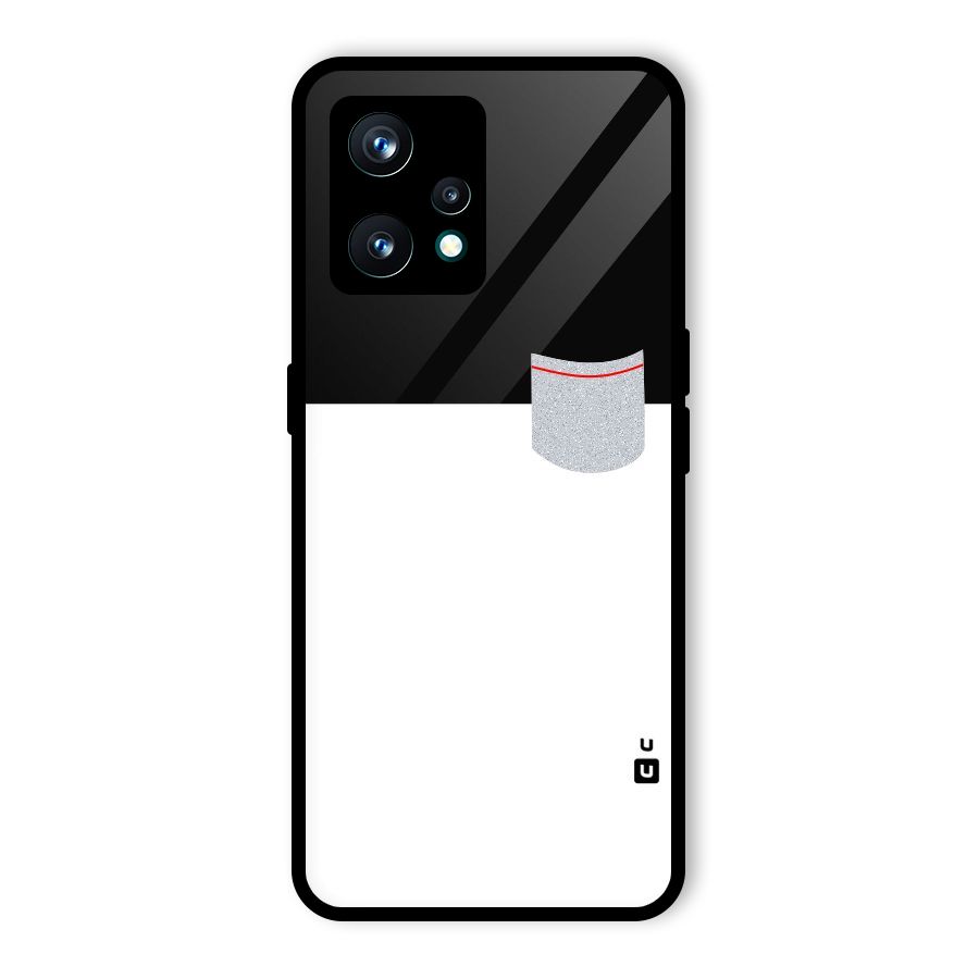 Cute Pocket Simple Glass Back Case for Realme 9 Pro Plus 5G