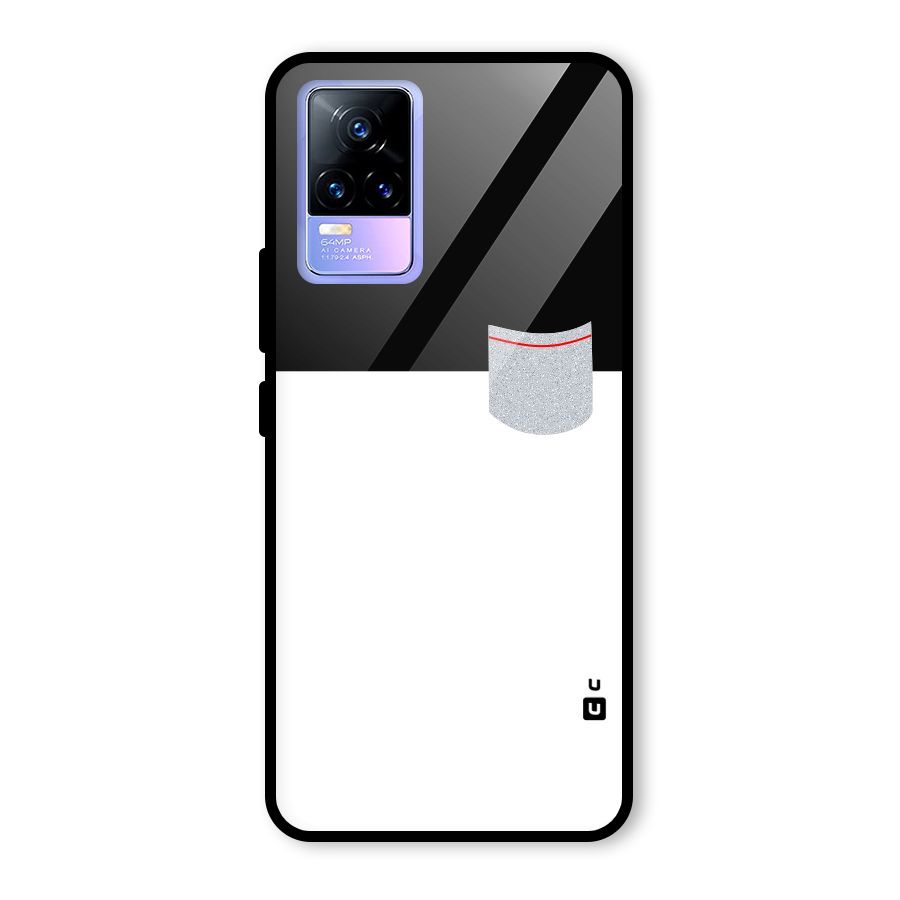 Cute Pocket Simple Glass Back Case for Vivo Y73