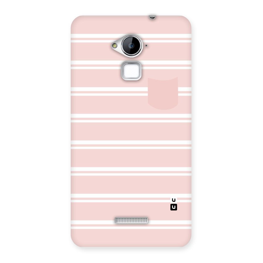 Cute Pocket Striped Back Case for Coolpad Note 3