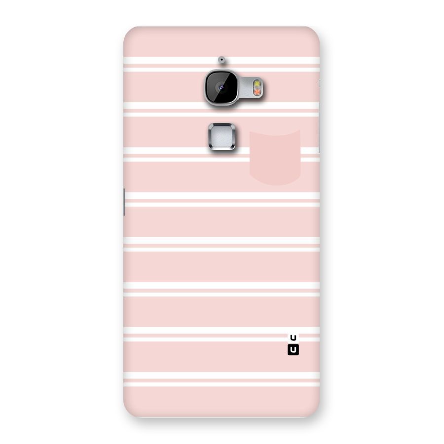 Cute Pocket Striped Back Case for LeTv Le Max