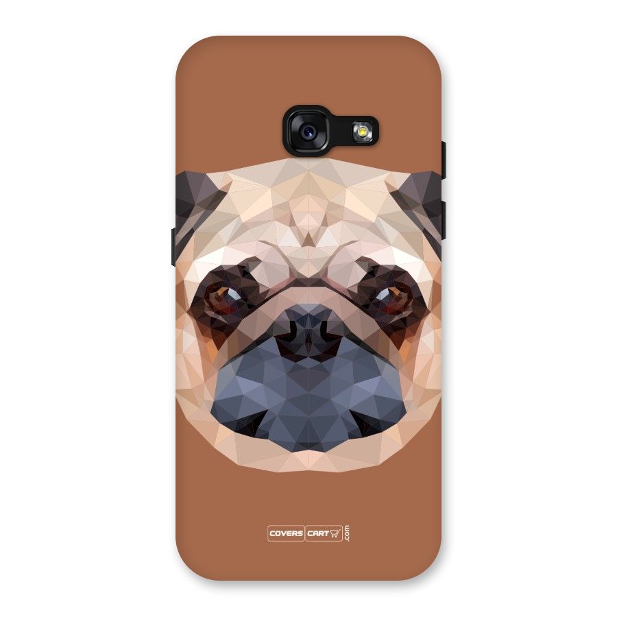 Cute Pug Back Case for Galaxy A3 (2017)