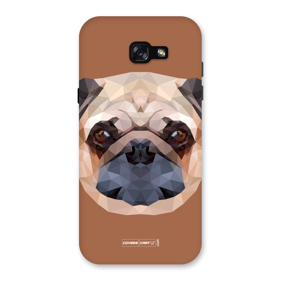 Cute Pug Back Case for Galaxy A7 (2017)