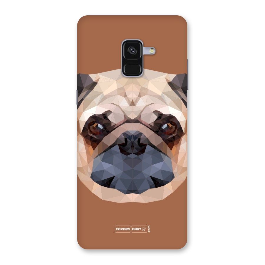 Cute Pug Back Case for Galaxy A8 Plus