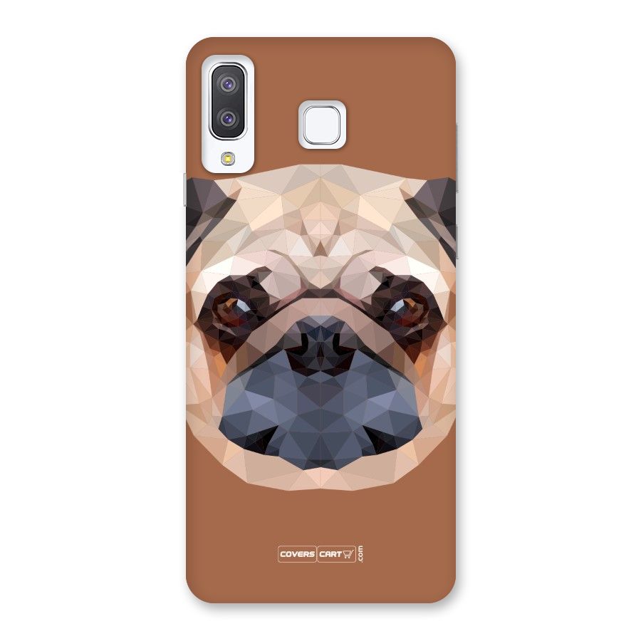 Cute Pug Back Case for Galaxy A8 Star