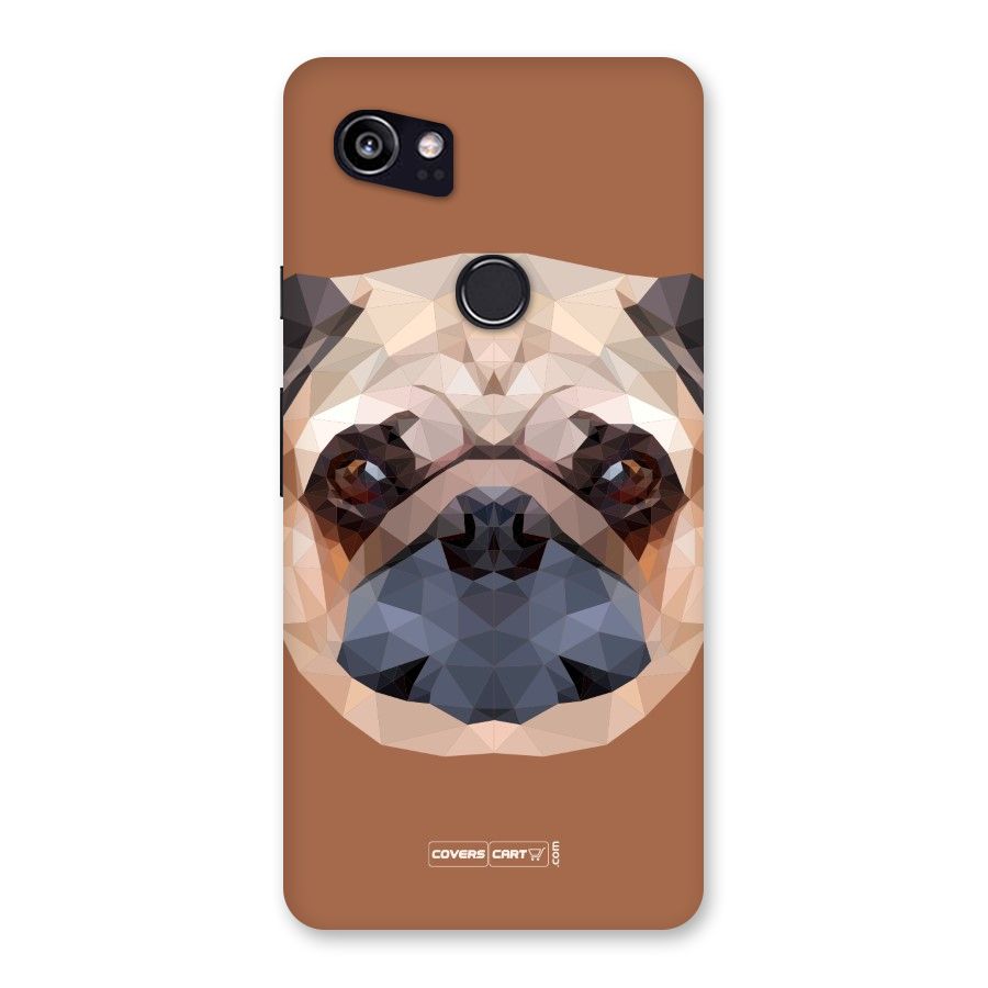 Cute Pug Back Case for Google Pixel 2 XL