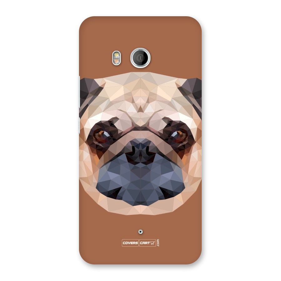Cute Pug Back Case for HTC U11