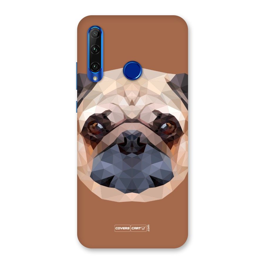 Cute Pug Back Case for Honor 20i
