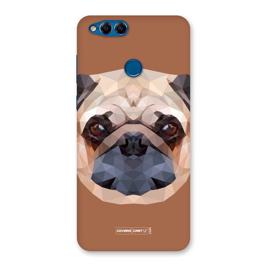 Cute Pug Back Case for Honor 7X
