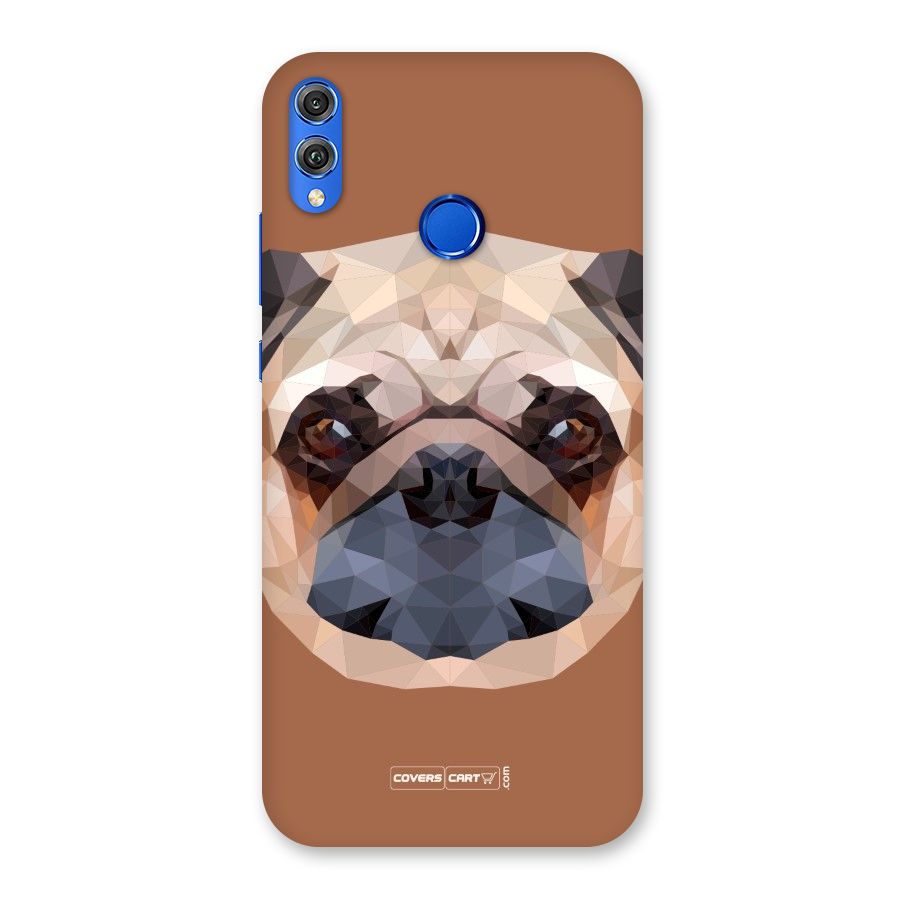 Cute Pug Back Case for Honor 8X