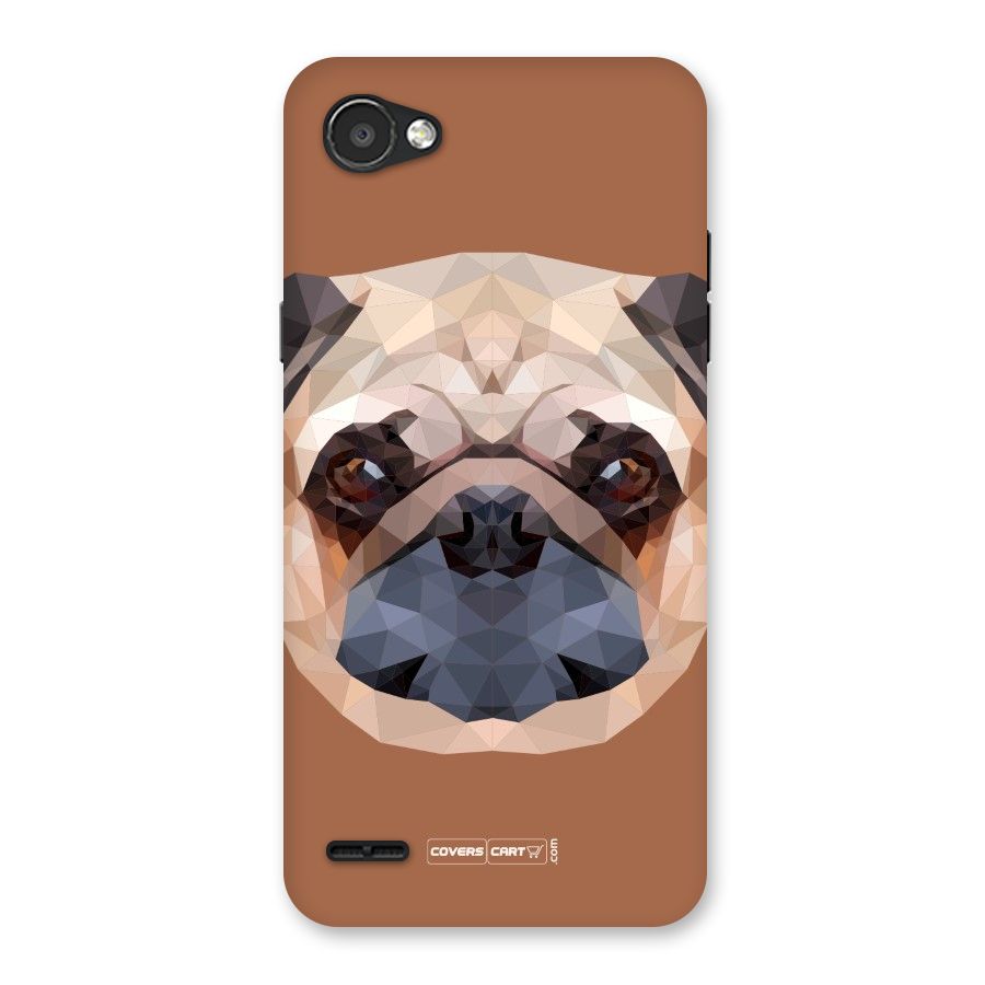 Cute Pug Back Case for LG Q6