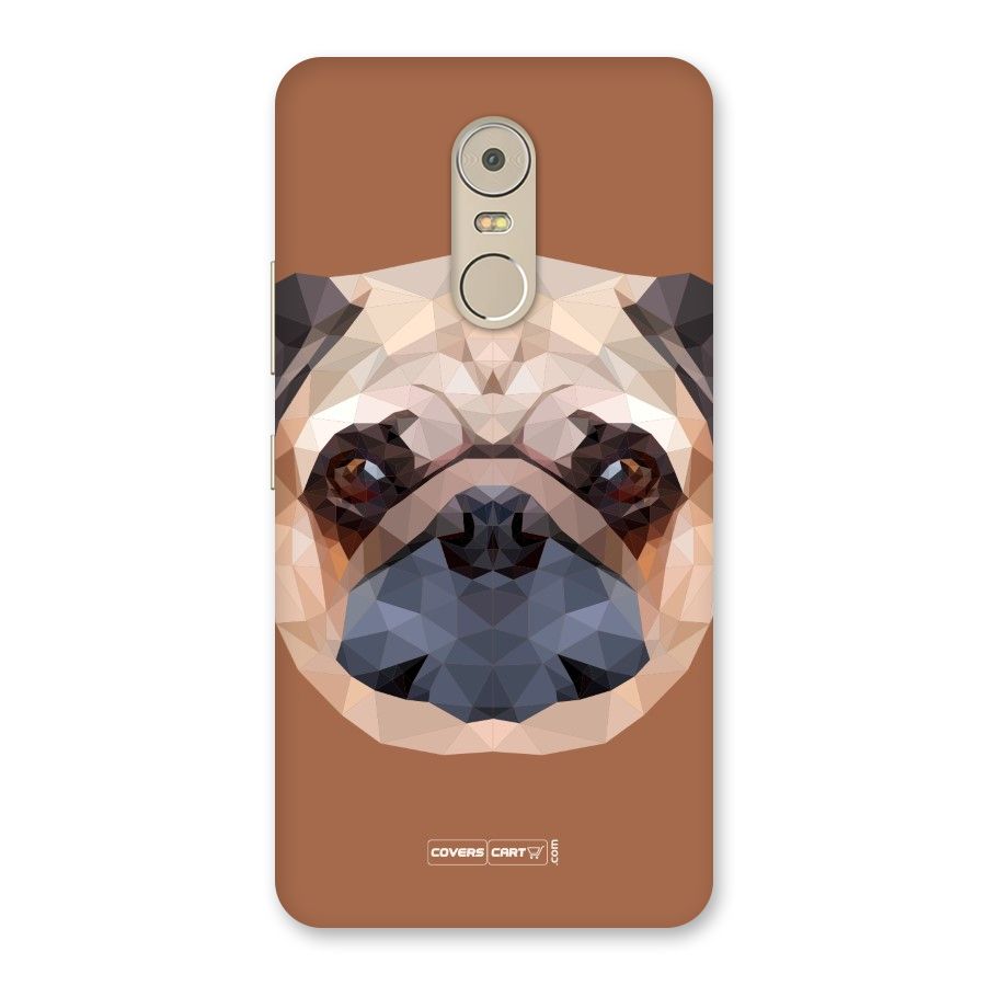 Cute Pug Back Case for Lenovo K6 Note