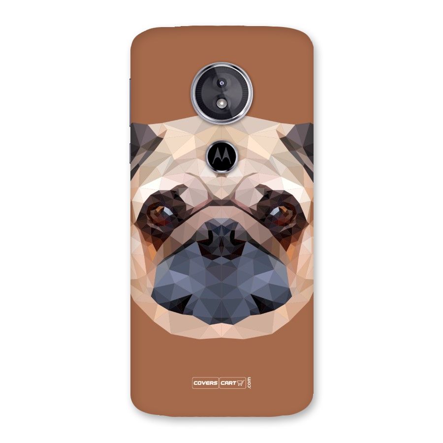 Cute Pug Back Case for Moto E5